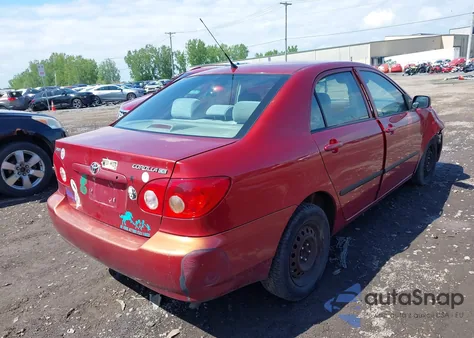 2008 Toyota Corolla Ce from USA, damaged, VIN 2T1BR32E68C935422